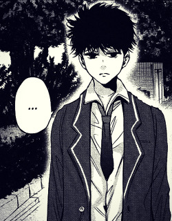 asbehsam: Kaneki with messy hair is adorable