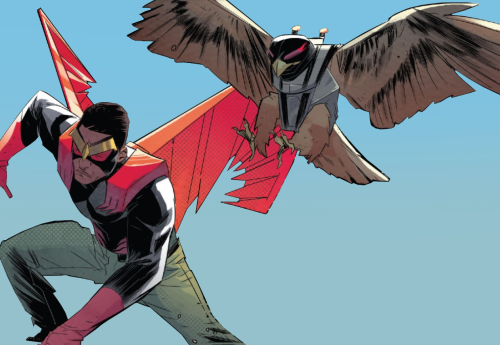 championsofmyheart:Sam and Bucky + pets in Falcon and Winter Soldier Issue #1