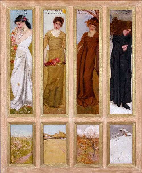 “The four seasons” by Hugh Ramsay, c. 1902