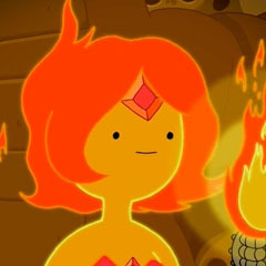 XXX geekedit:  Flame Princess (Adventure Time) feitos photo