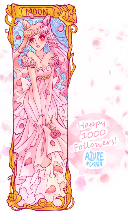 azurecomics:Happy 1k followers!! I’m a little late, it’s more like 1060 now, but thank you for all t