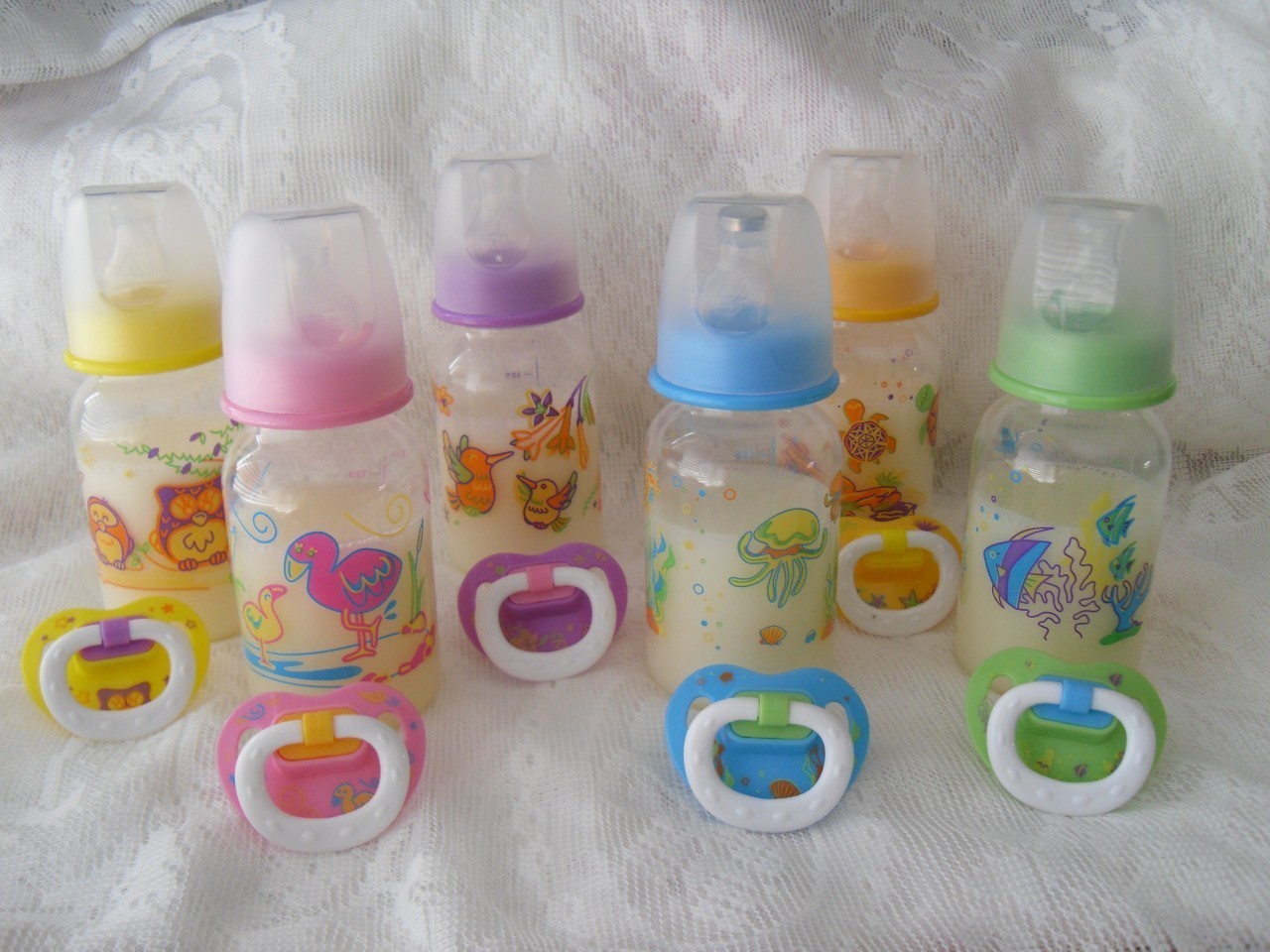char-char-mander:  yellow-owl, pink- flamingo, purple- humming bird blue- jellyfish