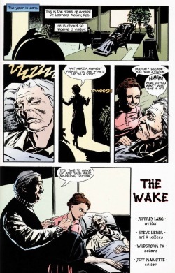 spockvarietyhour: The Wake written by Jeffrey