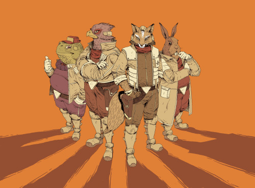 Star Fox Team, GO by AncorgilFantastic Mr. Fox McCloud