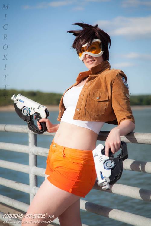 I asked reddit gets drawn to draw my Tracer costume! <3check me out on facebook!