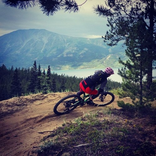amandasinner: Great week of riding in Yukon! @borealebiking #borealebiking #konaprocess #mtb #carcro