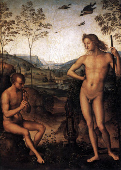 masterpiecedaily:  Pietro Perugino Apollo