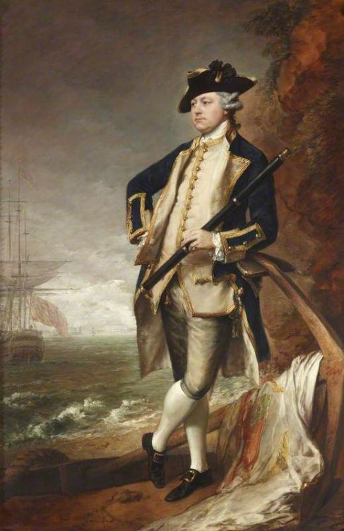 &mdash; Commodore the Hon. Augustus Hervey, later Vice-Admiral, and 3rd Earl of Bristol- Thomas 