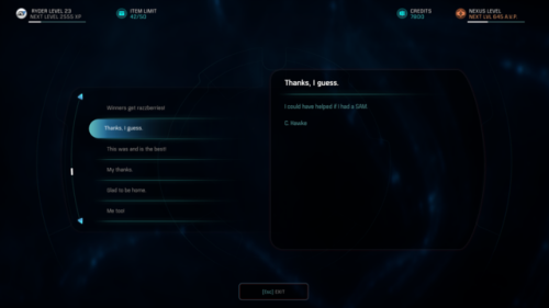 ritewine:Anders, No!I finished Mass Effect: Andromeda (just the main plot and Vetra’s side quest.) a