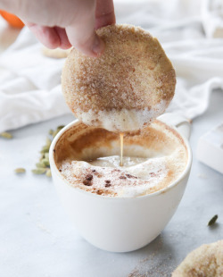 sweetoothgirl:  chewy chai snickerdoodles