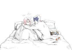 theislandsasdust: sasuke-kun is a boy who believes in practical love. when sakura is in bed with a particularly nasty bout of flu, he doesn’t offer hugs or gentle words to comfort her. (he sneers when she asks for them. ‘hugs are for people who have