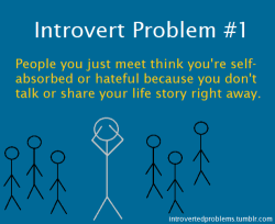 introvertunites:  If you relate to being an introvert, follow me introvert unites. 