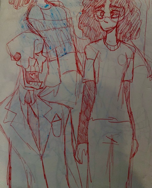 Nightmare Papyrus Sketches