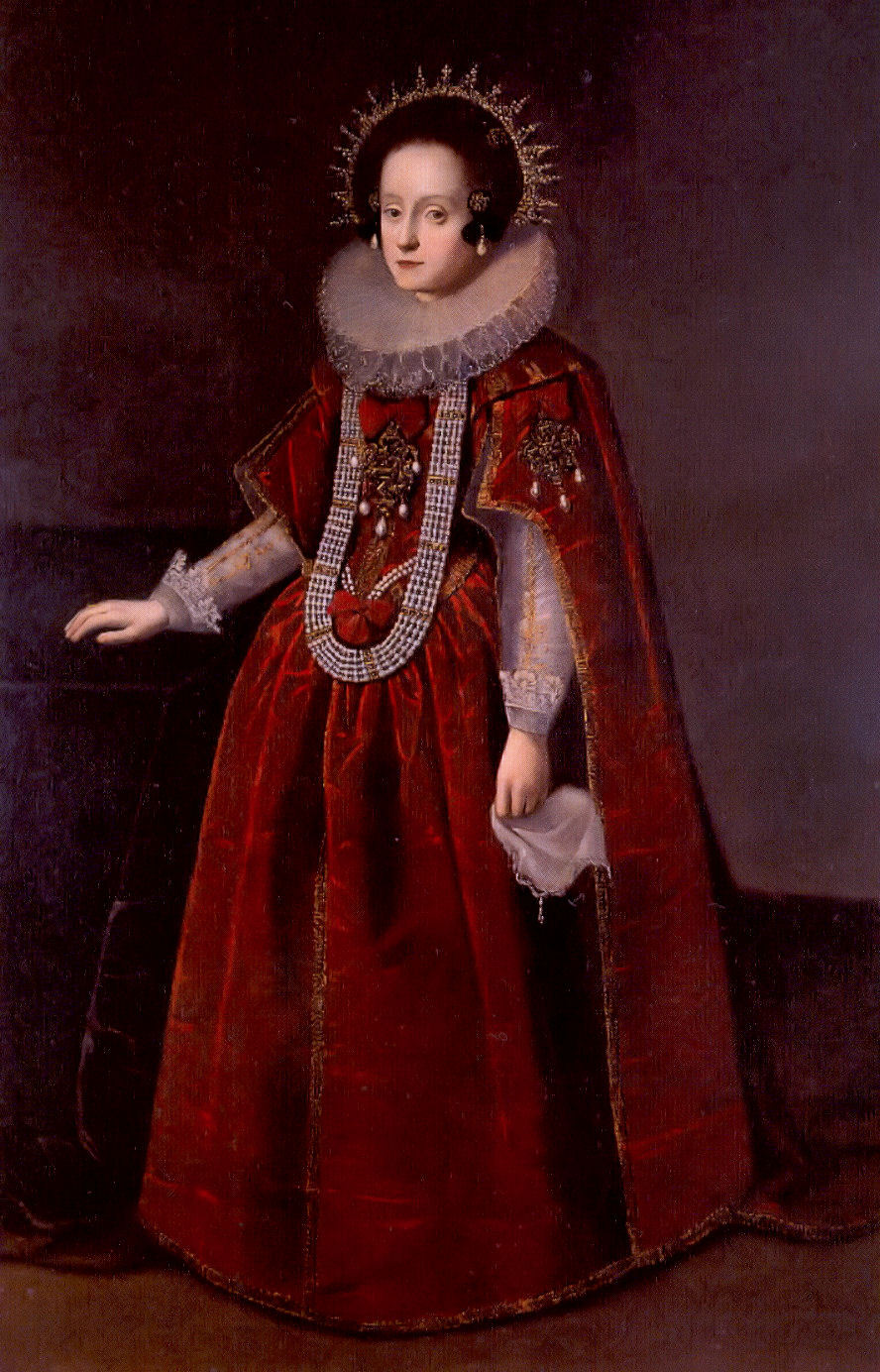 1610s Unknown artist - Portrait of Queen Constance...