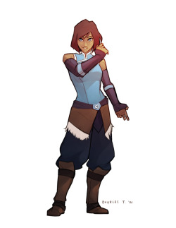 charlestan:  Korra rockin her new outfit!  &lt;3 &lt;3 &lt;3