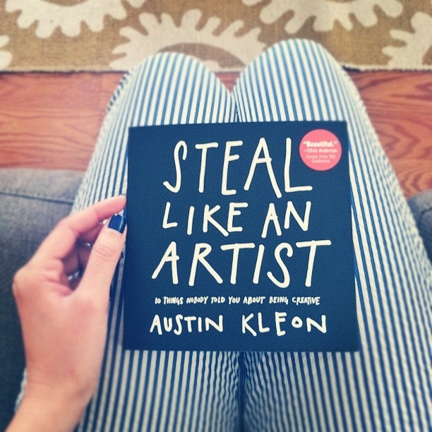 Hey friends: Steal Like An Artist is only $8 on Amazon right now. Wicked cheap.