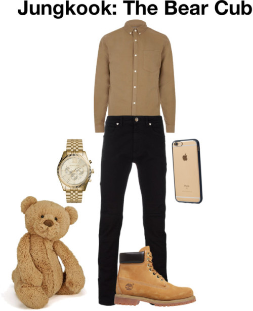 Jungkook's Outfit The Baker And The Beast By Kirashanta Featuring Men's Accessories