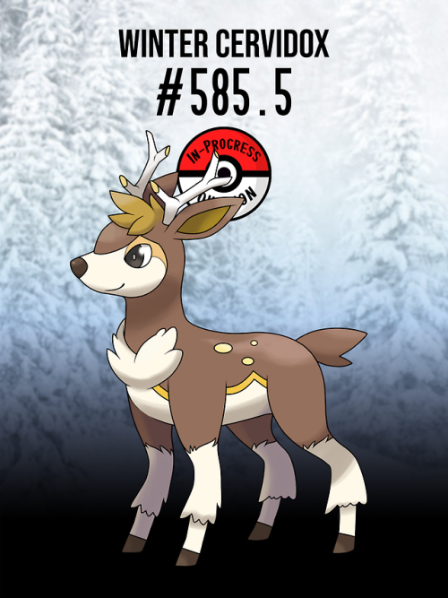 inprogresspokemon: #585.5 - Deerling possess sensitive fur, which changes color and scent according 