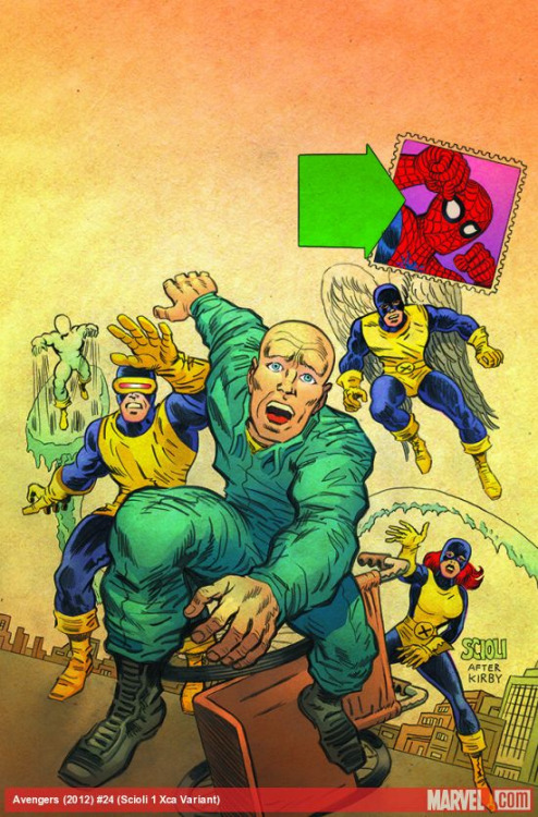 Avengers #24 by Tom Scioli