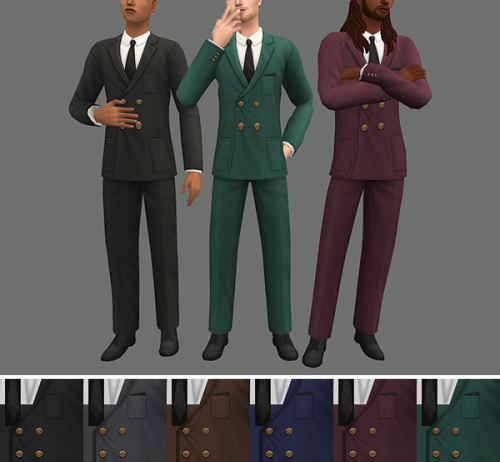 episims:Rented-Space’s 3t2 Three Pocket Suit Shoeswap + RecolorsYet another suit from @rented-