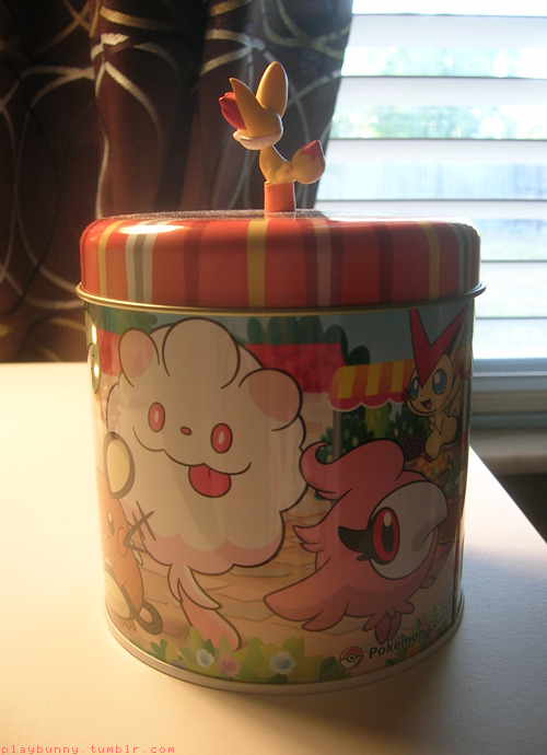 Collectible Fennekin Cookie Tin I&rsquo;m not sure when I&rsquo;ll eat the
