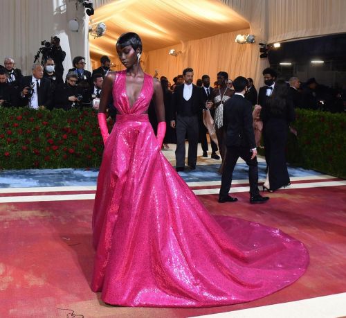 themakeupbrush: Anok Yai at the 2022 Met Gala