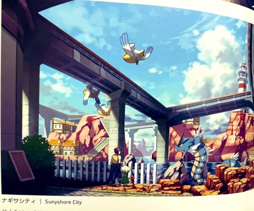 Concept Art From The DP Artbook Via Eclipse_tt And PokeStarmie Of Twitter.