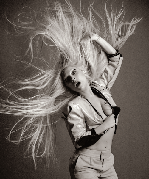 ladygagasource: LADY GAGA. ph. Inez and Vinoodh for Billboard Magazine.  