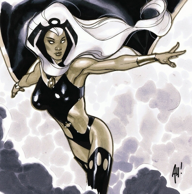 ungoliantschilde:  Marvelous Mutant Ladies, by Adam Hughes.