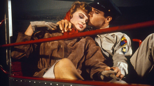 clintreno:  Elvis and Juliet Prowse in G.I. Blues (1960)
