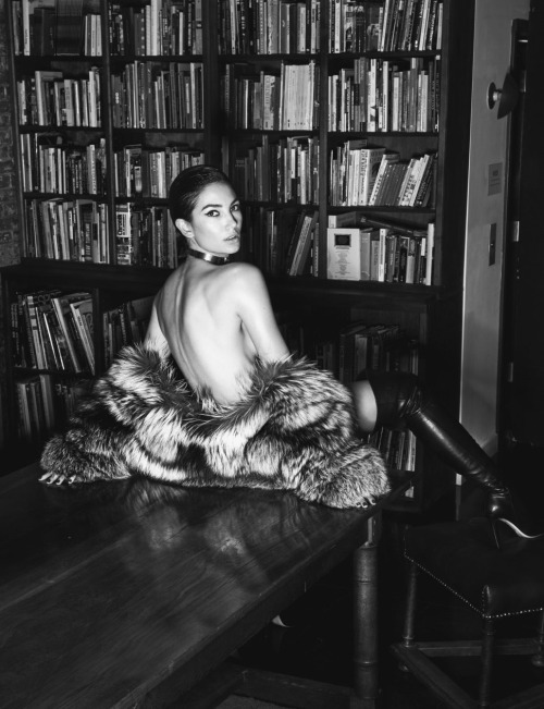 Les Beehive - Lily Aldridge by David Bellemere for Lui, March 2016