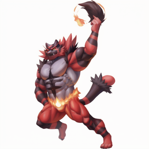 Fiz Os Pokemon Em Verso Furry Feito Por IA.