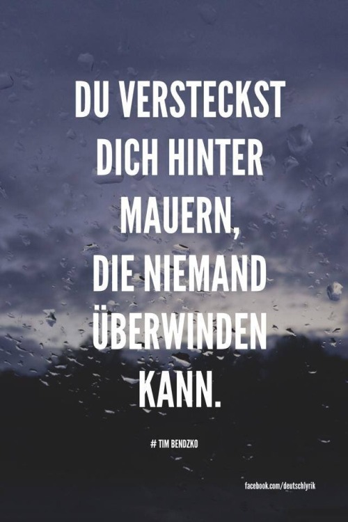 Ich lebe, ohne zu leben.