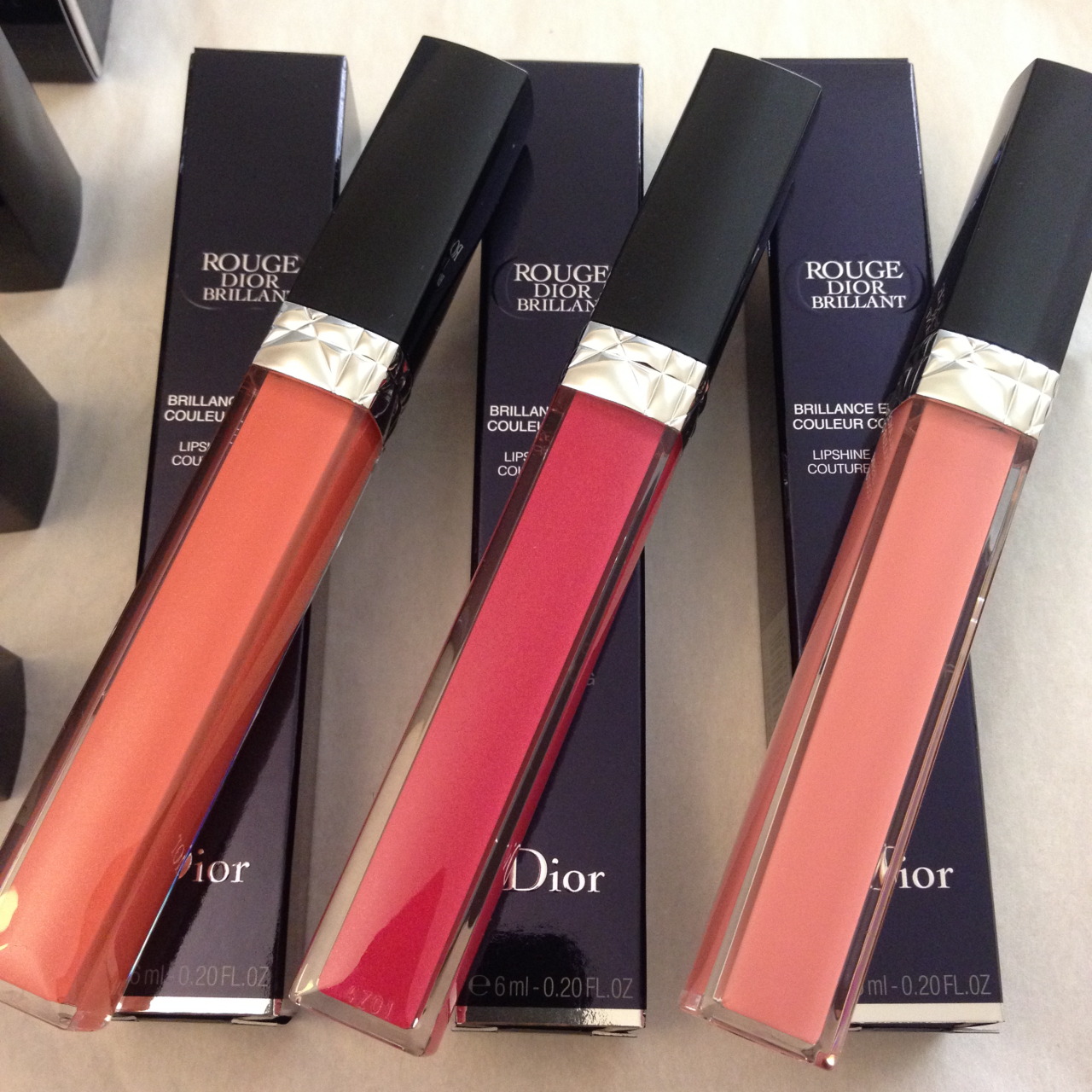 secretbeautysociety:  NEW Spring 2015 Rouge Dior, Rouge Dior Brillant &amp; Dior