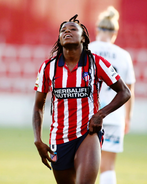 Ludmila da Silva of Atlético Madrid during Primera Iberdrola match between Atlético Madrid and EDF L