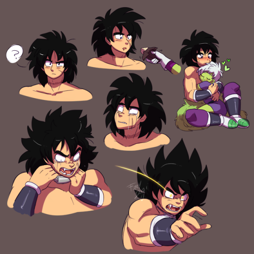 rougafuufuukens:A canvas full of Broly