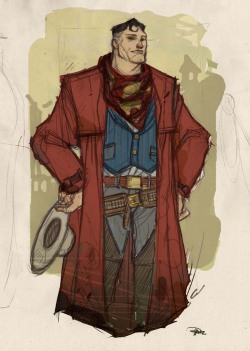 johnny-dynamo:  Justice League - Western Redesign, by Denis Medri 