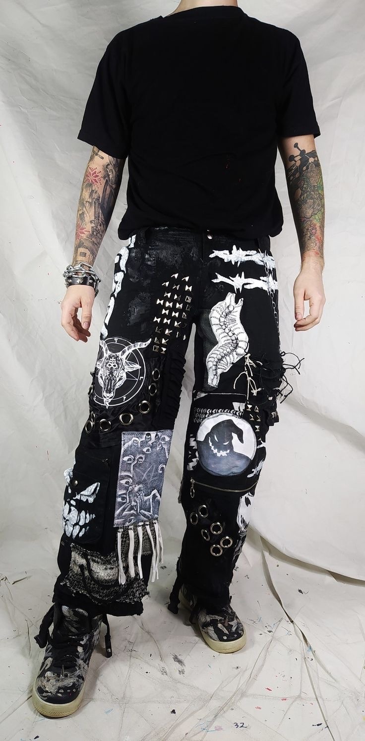 Goth/punk/alt Pants