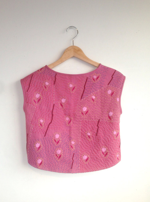 15ss zazi sashiko setup/tops (pink)