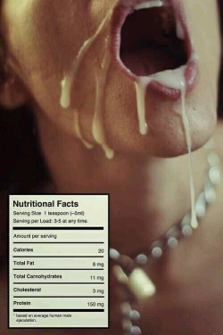 naughty-nmmom:  lilmisinnocent:  Its nutritious and organic!  I don’t care how many times I see this post, I ALWAYS have to repost it!!!!