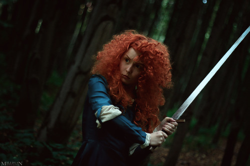 Brave Pauline as Meridaphoto by me