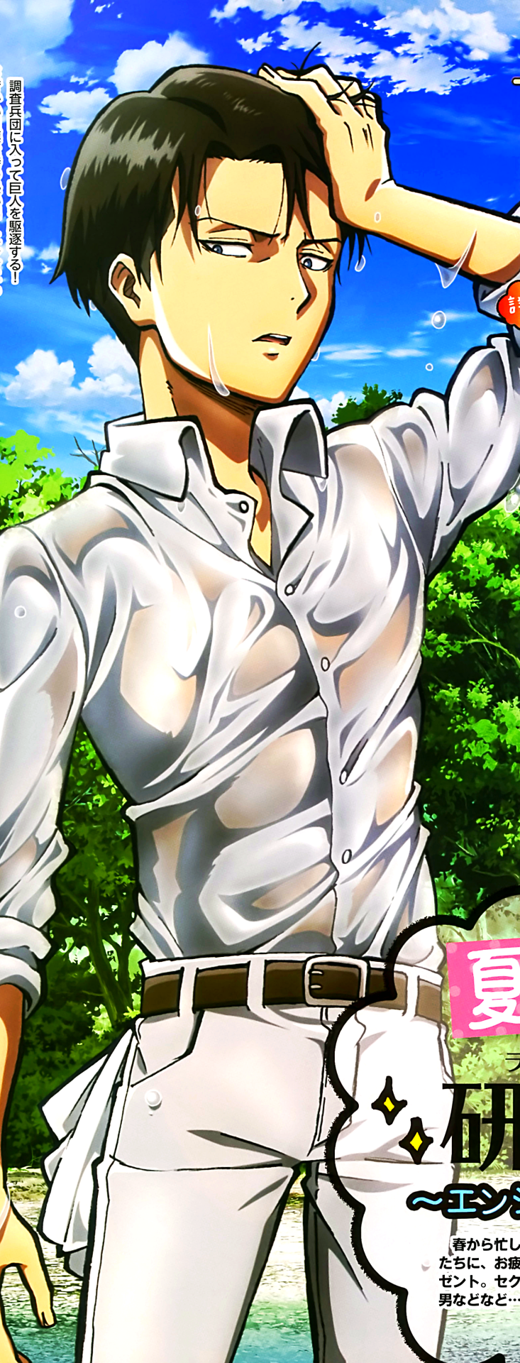 shuunehki-blog:  Levi - Official Art Sets 3/?     ➥ Character 2/? 