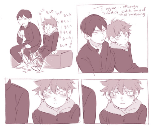 kimoidane: i’ll probably regret posting this.. kagehina always give me the stupidest ideasbonu