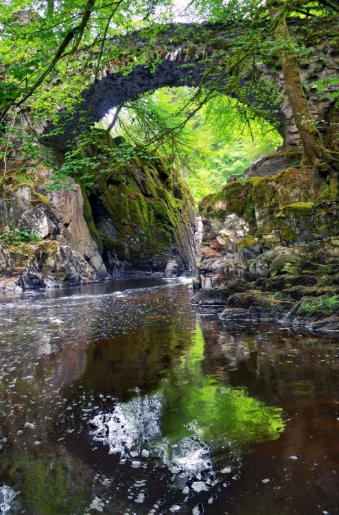 Stone bridge at The Hermitage, Dunkeld / Scotland (by Neil Aitkenhead).