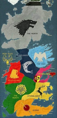 gameofthronesart:  Map of Westeros