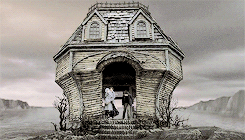 destructo-doll:  This story is about the Baudelaires. And they are the sort of people who know that there’s always something. Something to invent, something to read, something to bite, and something to do, to make a sanctuary, no matter how small. And