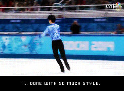 edge-triggered:  Olympic Parallels | Yuna Kim and Yuzuru Hanyu⇒ requested by anon 