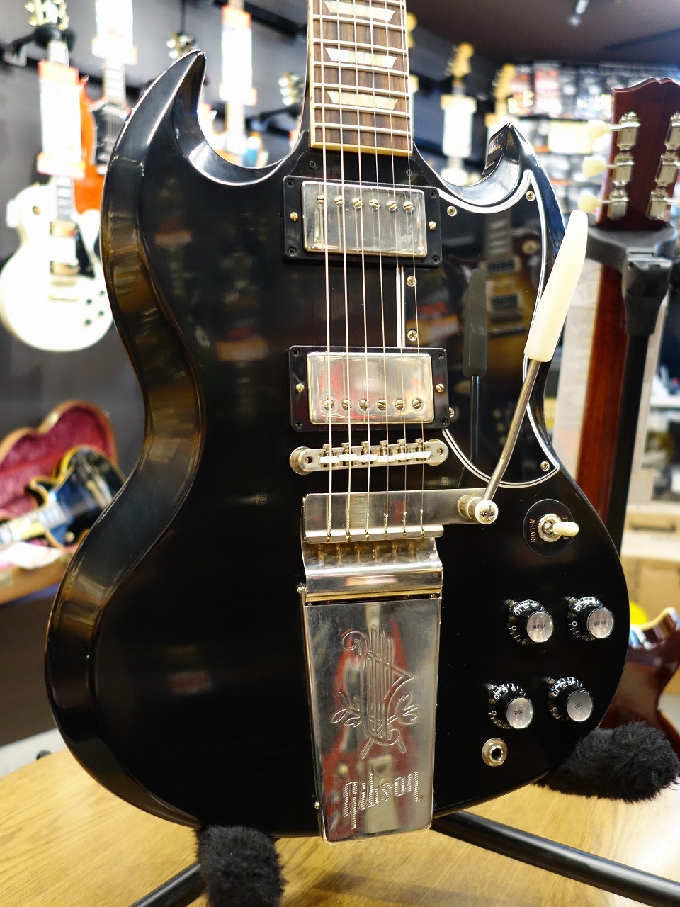 【Maestro by Gibson】SG Black マエストロ  ギブソン