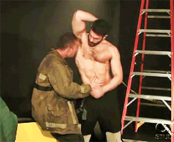 10   Bob Hager and Scott Hunter in “Uniform Men”