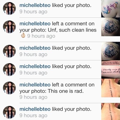 Thanks so much again @michellebteo for all the love!